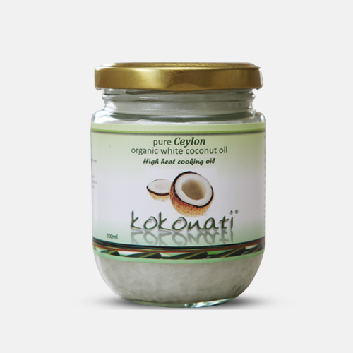 Organic White Coconut Oil 200ml 