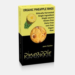 Organic Dried Pineapple Rings 100gr